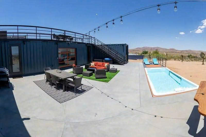 shipping-container-home-20ft-container-swimming-pool-joshua-tree-california